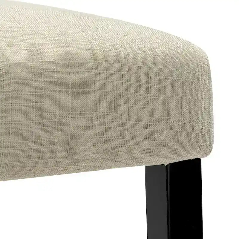 24 Inches Fabric Upholstered Nailhead Trim Counter Height Bar stools with Back Set of 2 22
