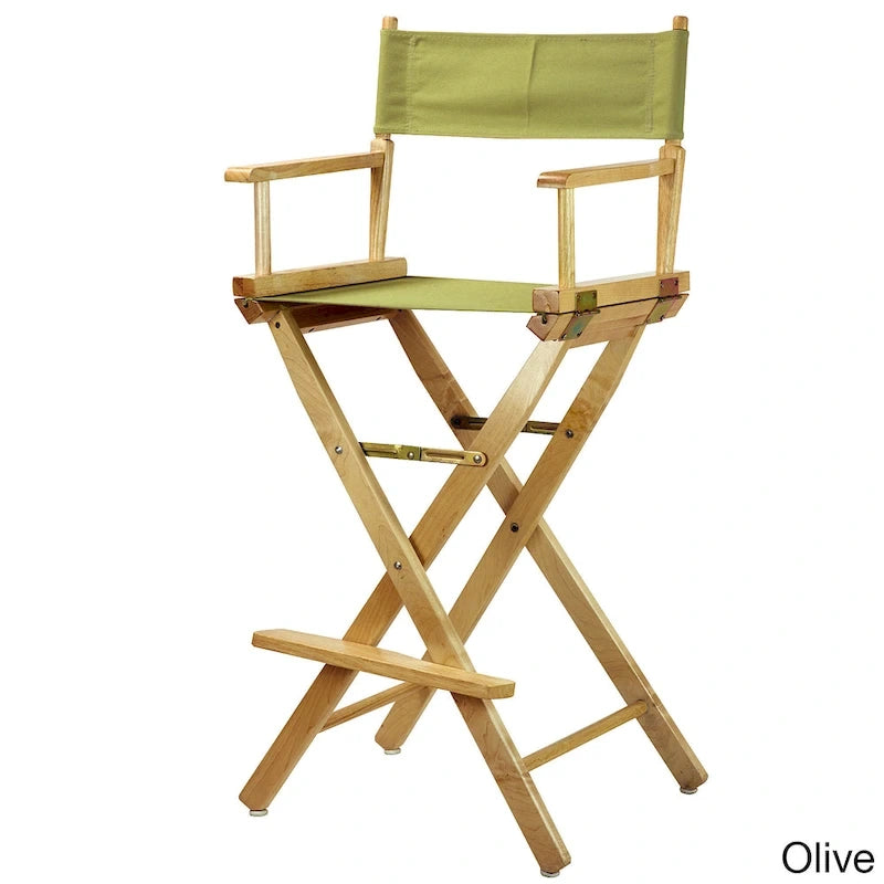 Natural Frame 30-inch Director's Chair 6