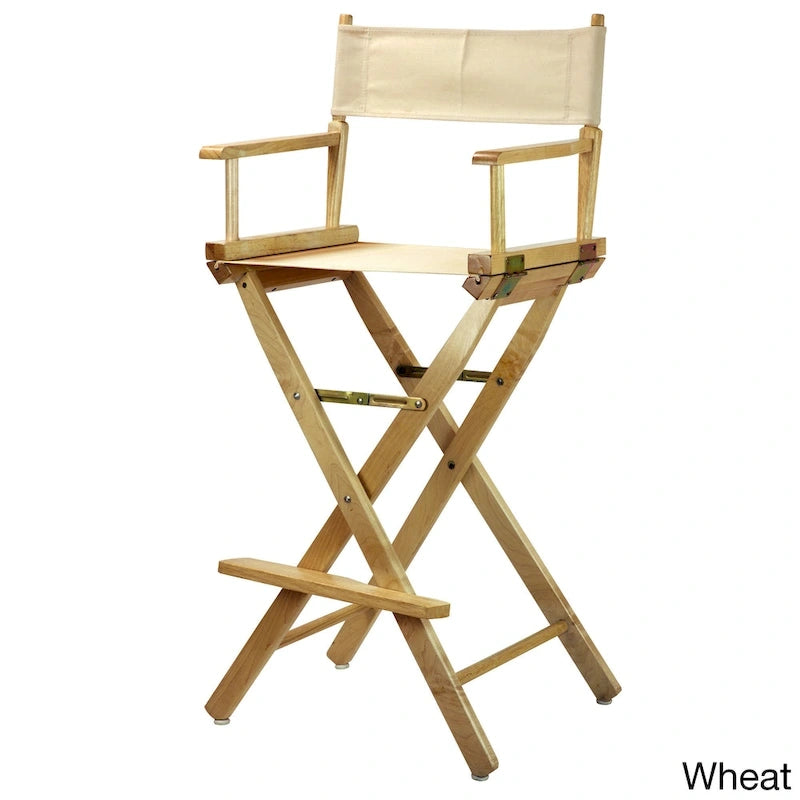 Natural Frame 30-inch Director's Chair 8