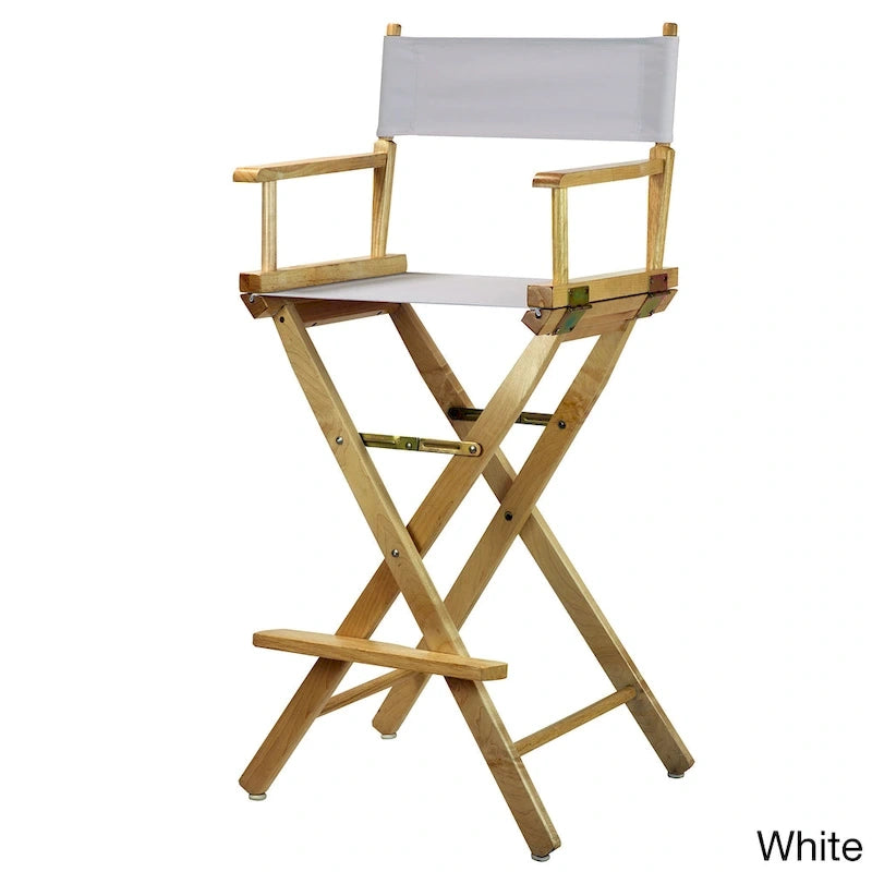 Natural Frame 30-inch Director's Chair 16