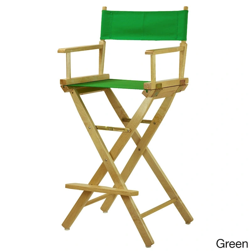 Natural Frame 30-inch Director's Chair 18
