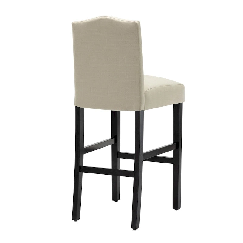 28 Inches Barstools Upholstered Bar Stools Pub Chairs Set of 2 26