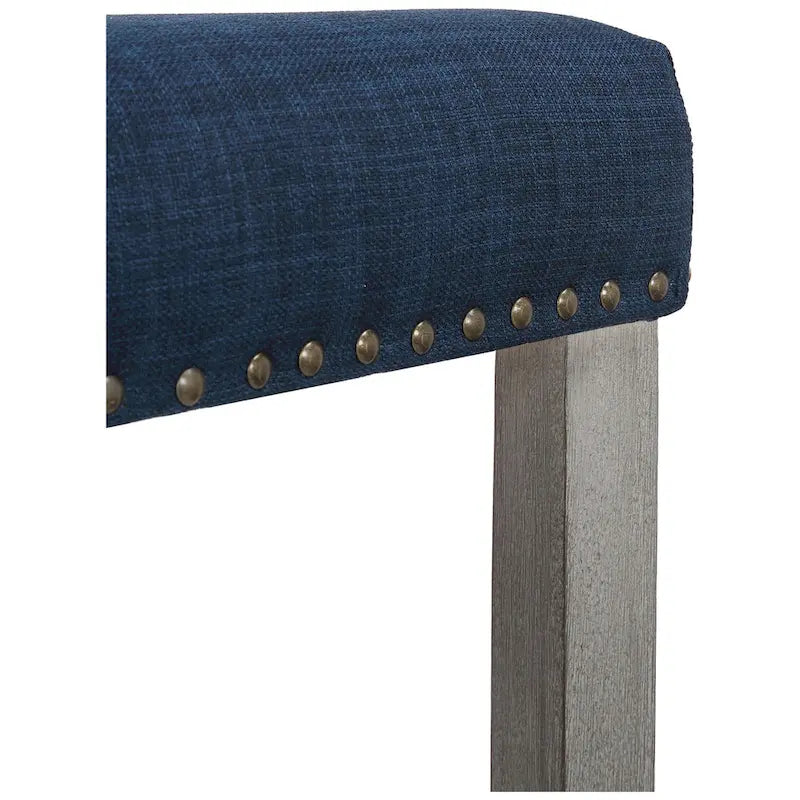 Jameson Upholstered Polyester Gray 29 Inch Bar Stool (Set Of 2) 7