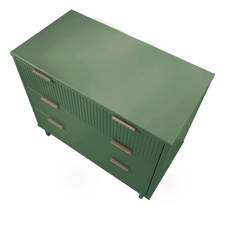 Manhattan Comfort Granville 38.18 Modern Standard 3 Drawer Dresser 6