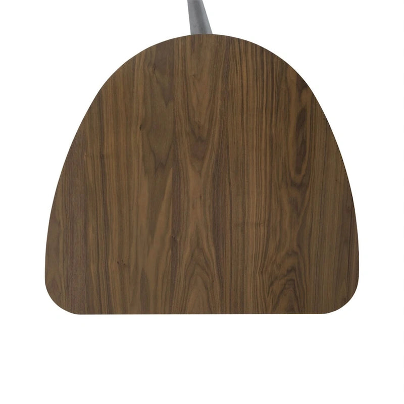 Space Savers Satin Walnut Triangle Table 4