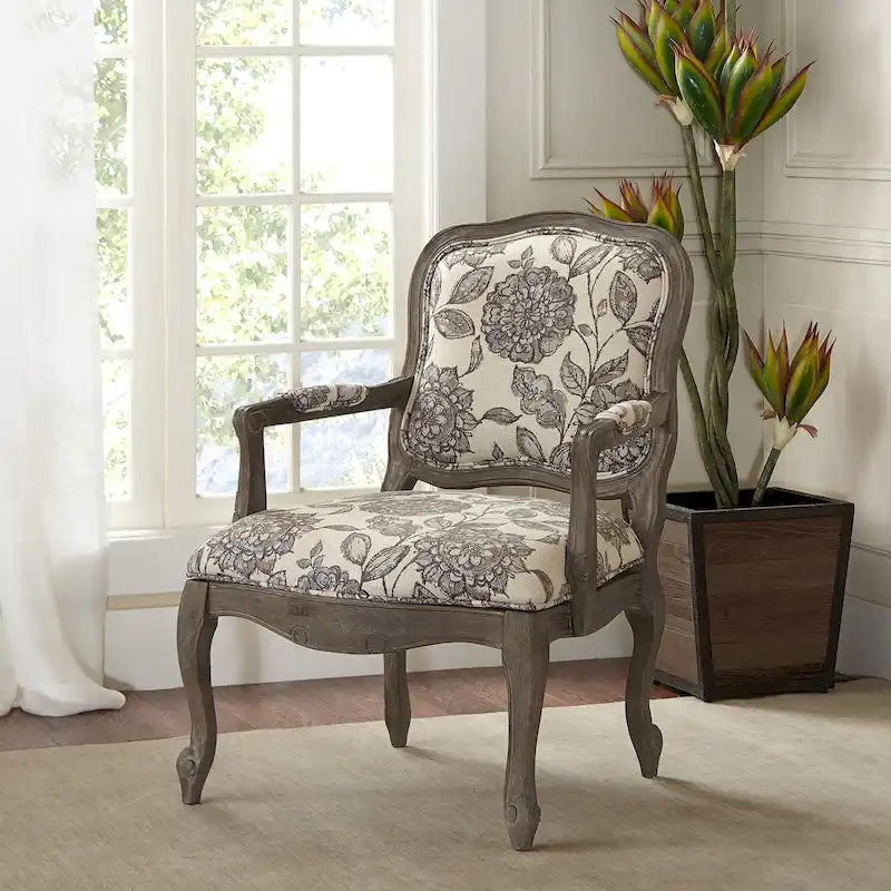 Sedia in legno a vista con schienale a cammello Madison Park Charlotte 7