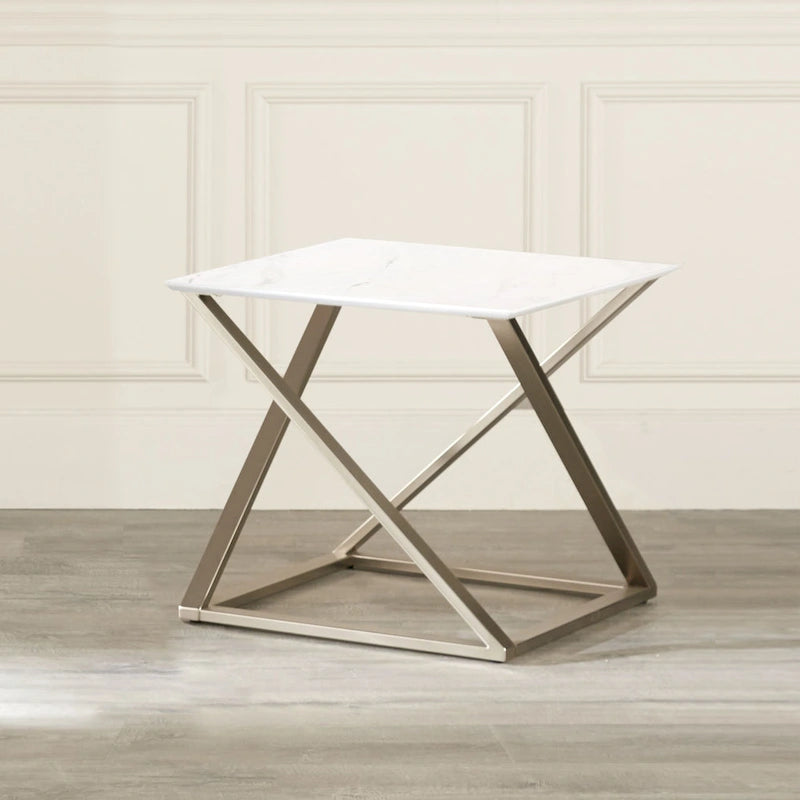 Steve Silver Zilina Faux Marble Top 3-Piece Occasional Set 3