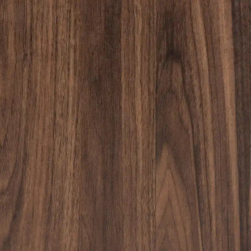 Sadia comodino con 1 cassetto in legno finito noce e metallo nero 8