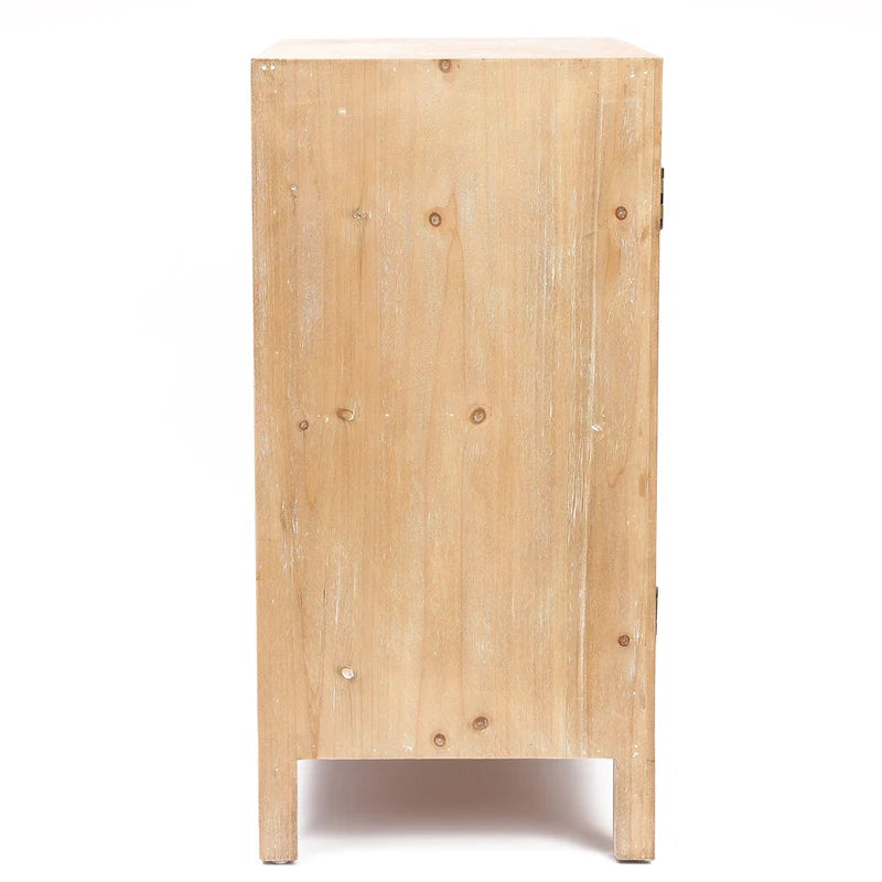 Farmhouse Panel 2-Door Cabinet with Storage, Accent and Storage Cabinet with Shelves for Living Room, Kitchen, Entryway 7