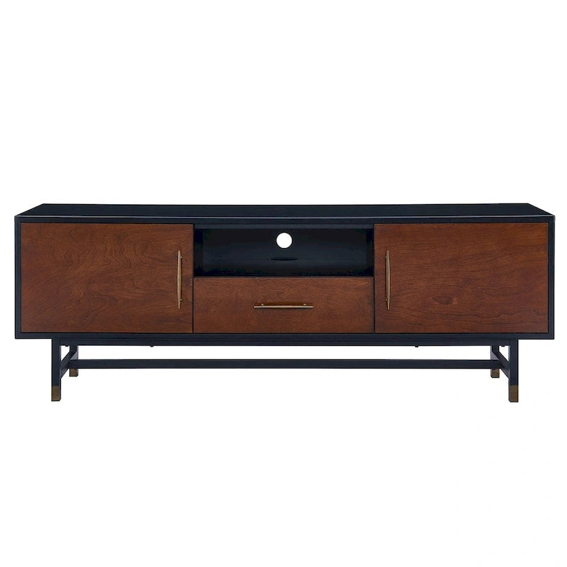 SEI Furniture Belize Mid-century Modern Media TV Stand for TV's up to 61 4
