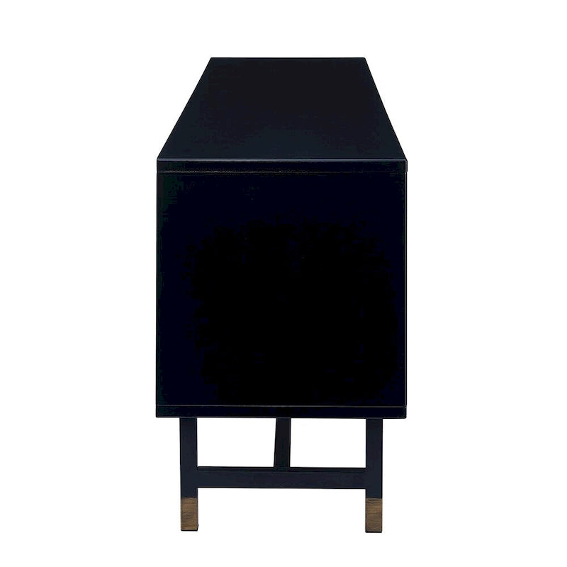 SEI Furniture Belize Mid-century Modern Media TV Stand for TV's up to 61 6