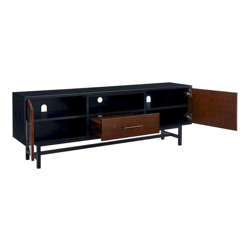 SEI Furniture Belize Mid-century Modern Media TV Stand for TV's up to 61 14