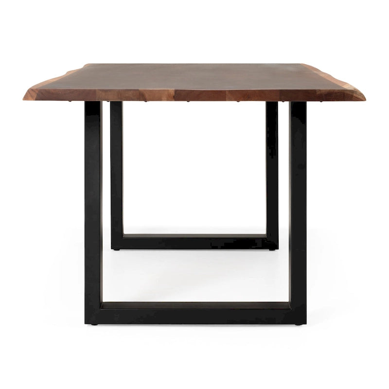 Modrest Taylor Modern Live Edge Wood Dining Table 4