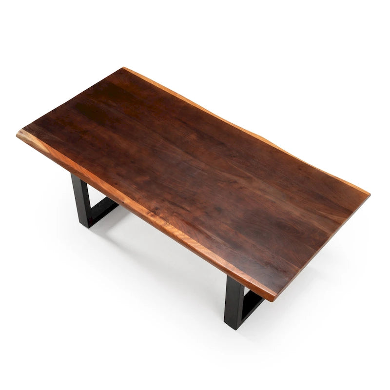 Modrest Taylor Modern Live Edge Wood Dining Table 6
