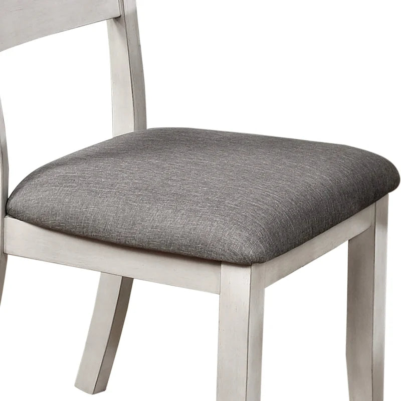 The Gray Barn Lyndale Farmhouse White Dining Chairs (Set of 2) 3