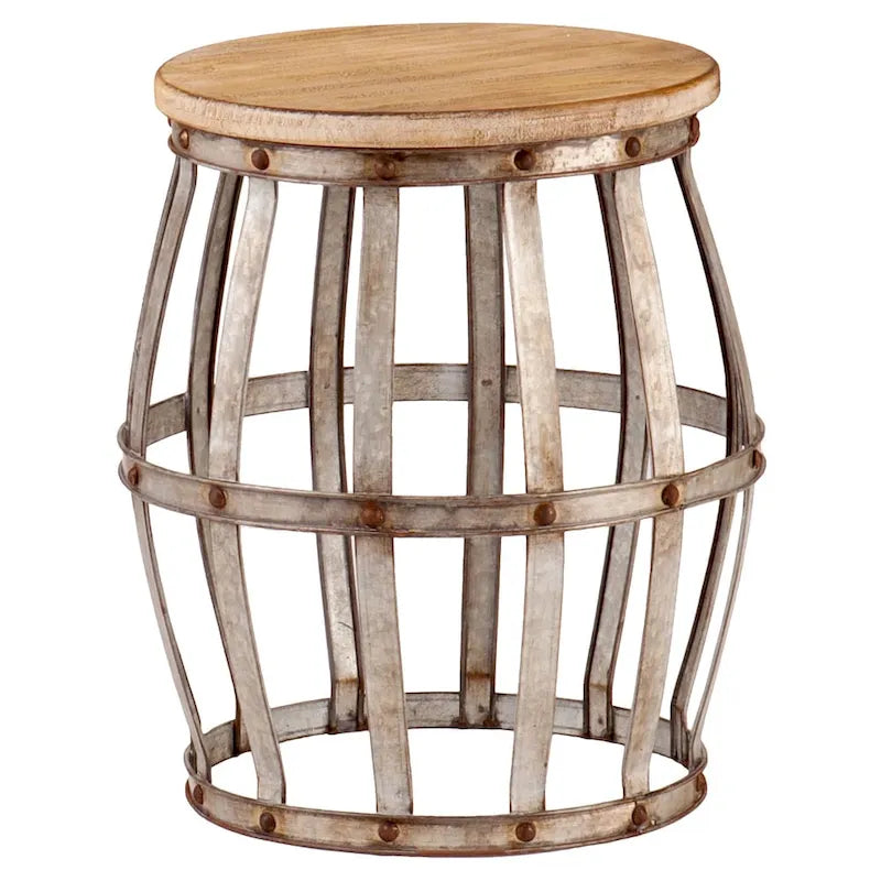 SEI Furniture Stonehall Side Table 3