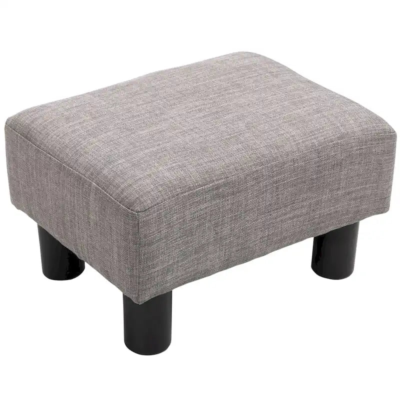Copper Grove Chaparro Modern Linen Footrest Ottoman
