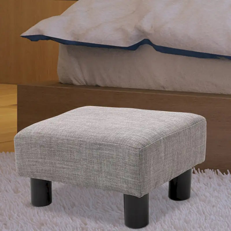 Copper Grove Chaparro Modern Linen Footrest Ottoman 5