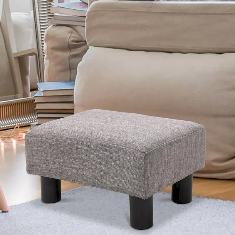 Copper Grove Chaparro Modern Linen Footrest Ottoman 6