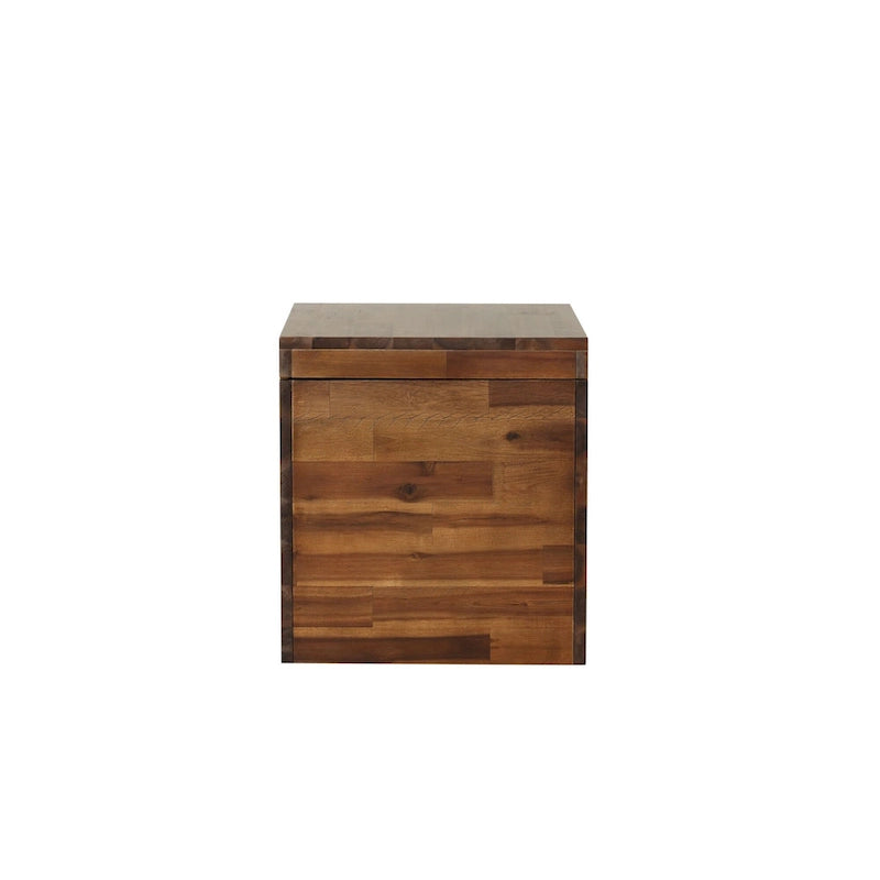 Baule cubo contenitore Emilia 17.75 marrone scuro 5
