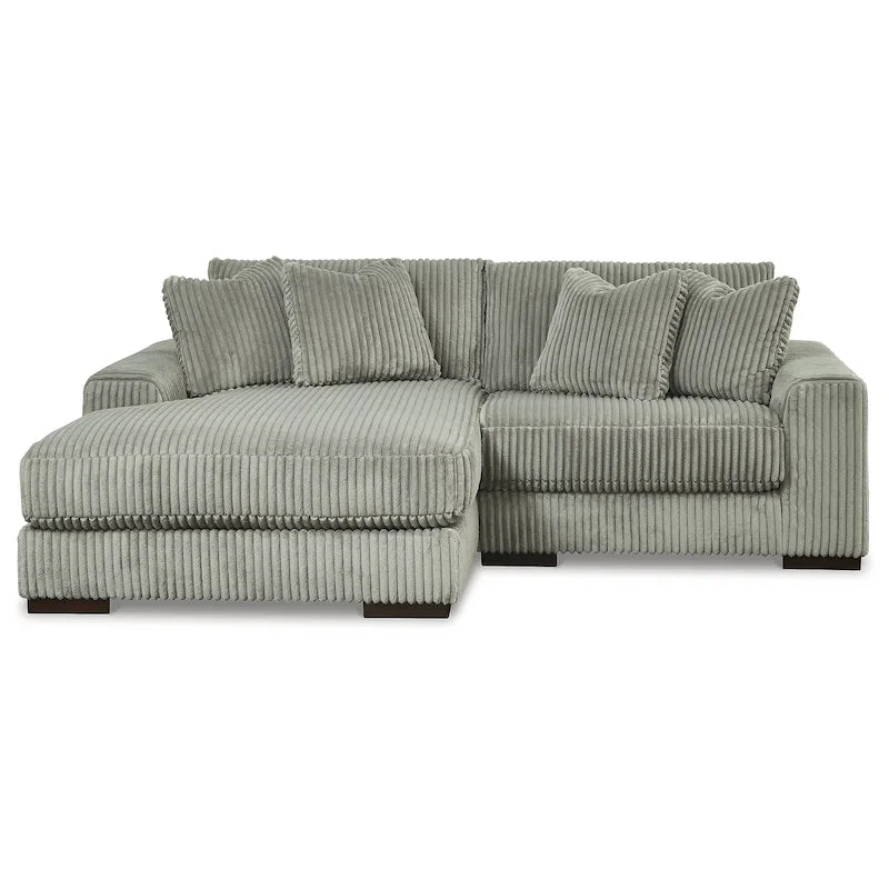 Signature Design by Ashley Lindyn 2-Piece Sectional with Chaise - 102W x 70D x 38H 14