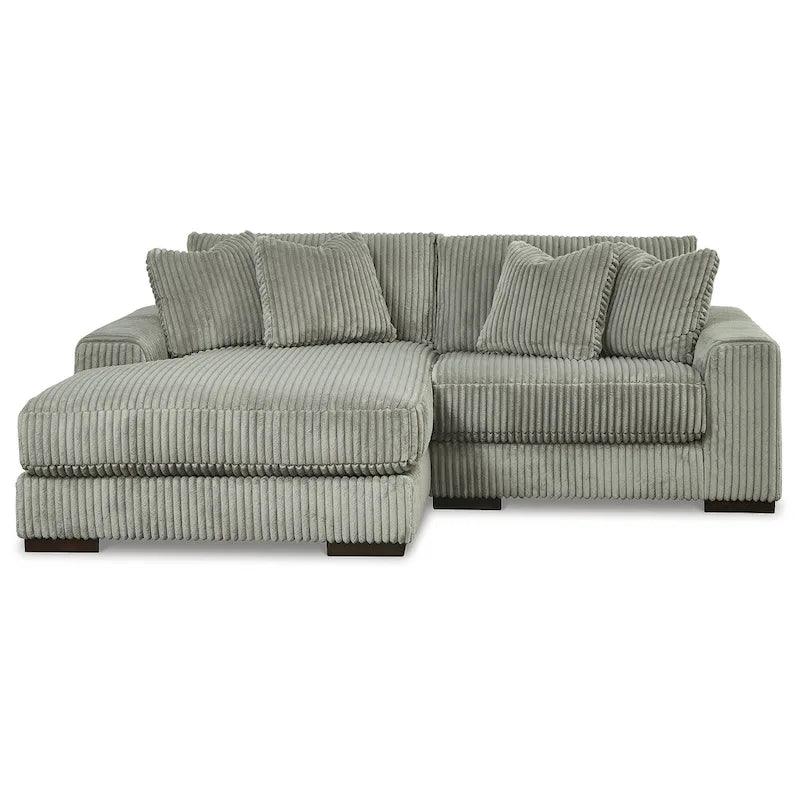 Signature Design by Ashley Lindyn 2-Piece Sectional with Chaise - 102W x 70D x 38H 4