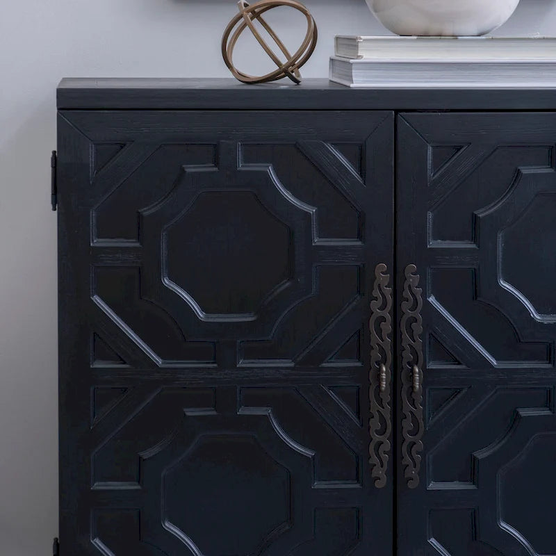 Chanters Solid Wood 2-Door Accent Cabinet 10