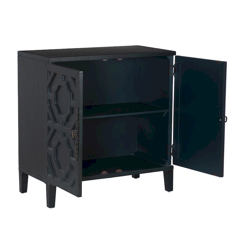 Chanters Solid Wood 2-Door Accent Cabinet 12