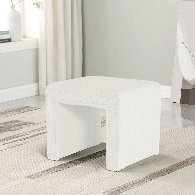 HomePop Modern Channel Ottoman 5