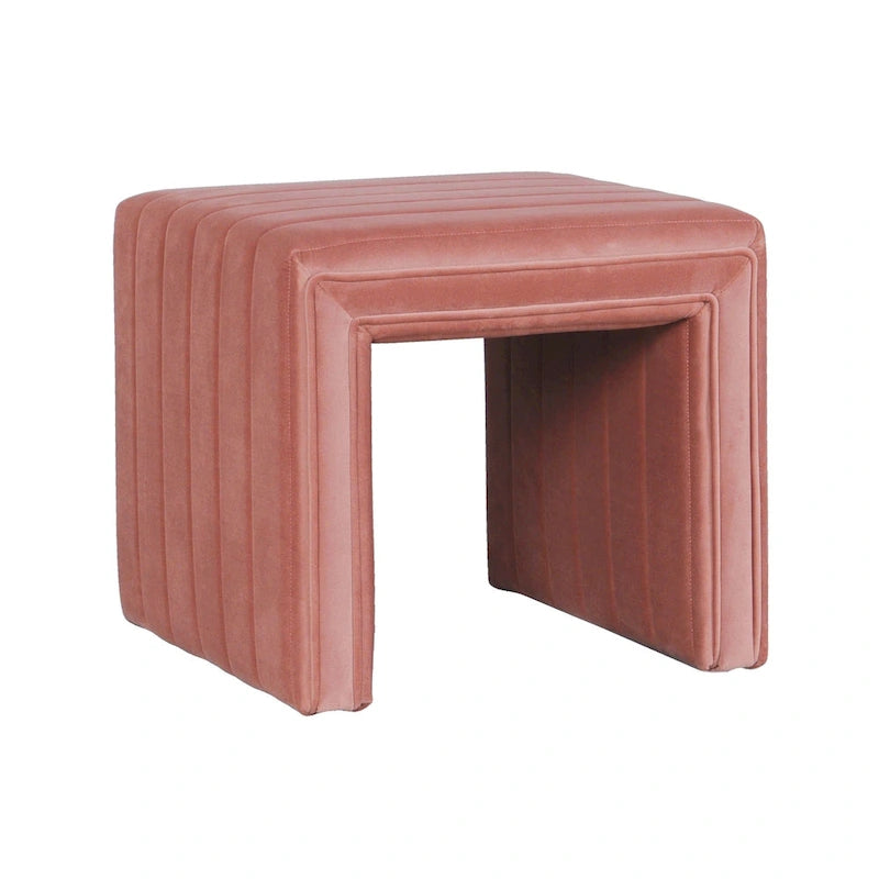 HomePop Modern Channel Ottoman 9