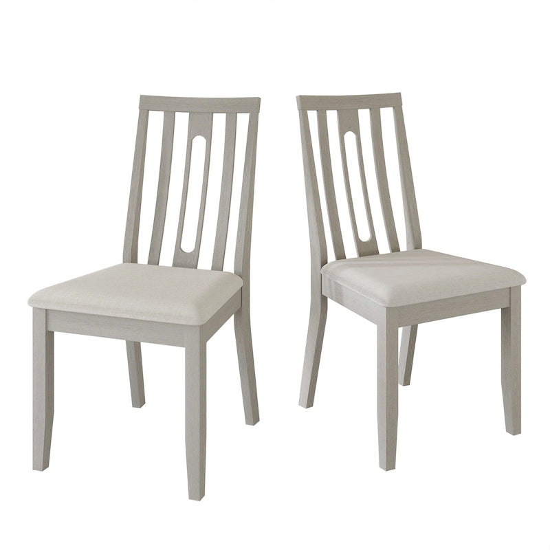 CraftPorch Contemporary Wooden Dining Chairs (Set of 2) - N/A 32