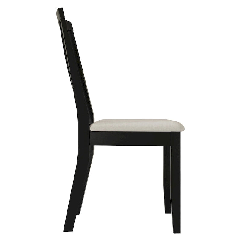 CraftPorch Contemporary Wooden Dining Chairs (Set of 2) - N/A 7