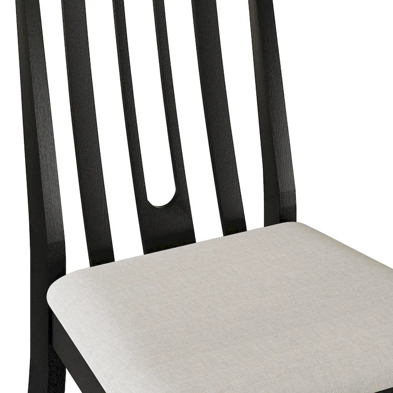 CraftPorch Contemporary Wooden Dining Chairs (Set of 2) - N/A 8