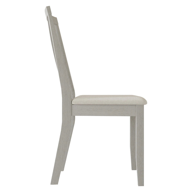CraftPorch Contemporary Wooden Dining Chairs (Set of 2) - N/A 11