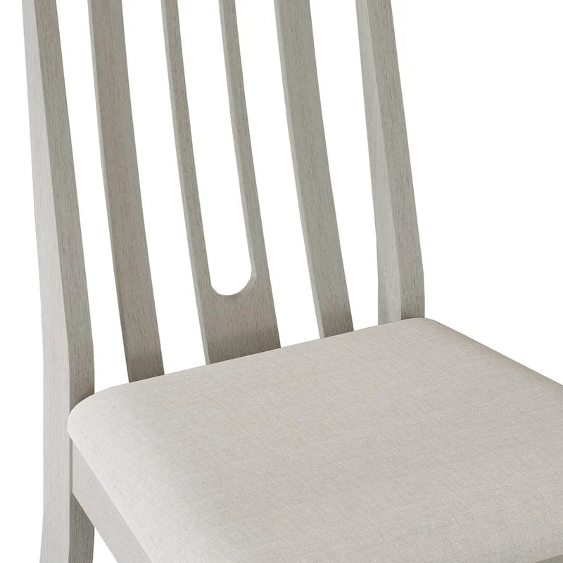 CraftPorch Contemporary Wooden Dining Chairs (Set of 2) - N/A 12