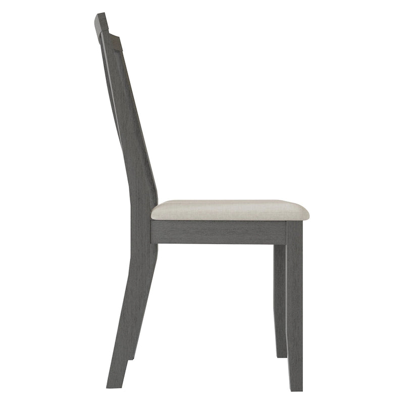 CraftPorch Contemporary Wooden Dining Chairs (Set of 2) - N/A 15