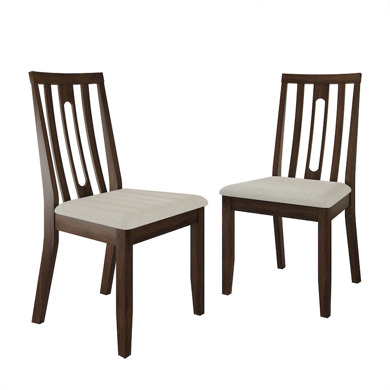 CraftPorch Contemporary Wooden Dining Chairs (Set of 2) - N/A 20