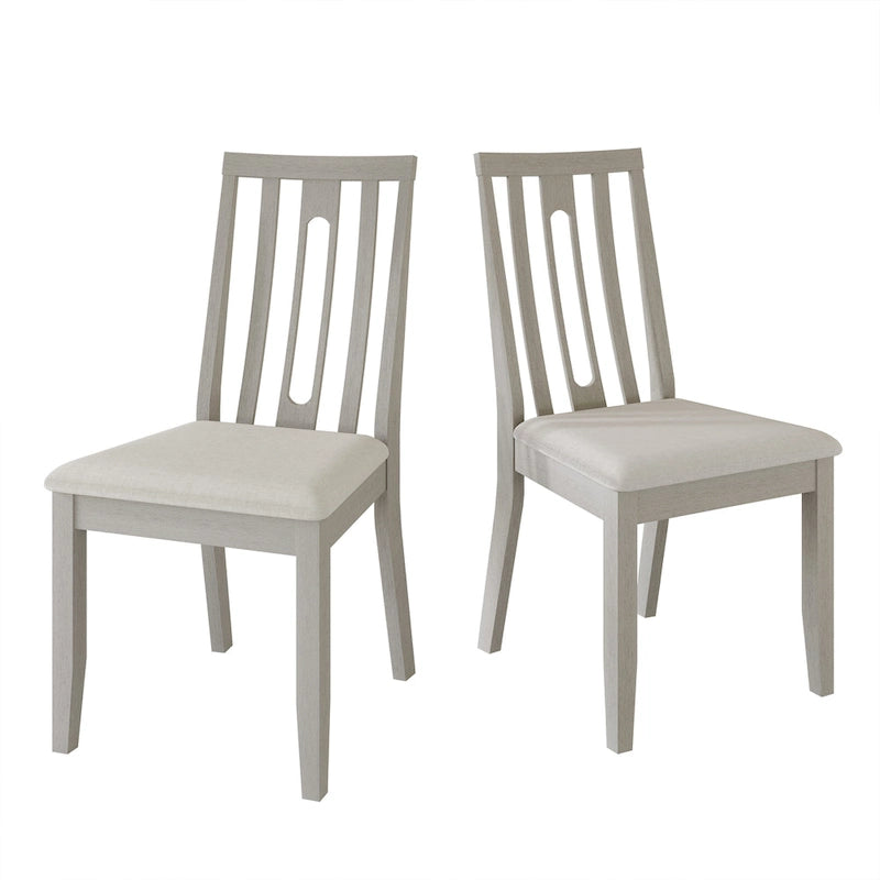 CraftPorch Contemporary Wooden Dining Chairs (Set of 2) - N/A 22