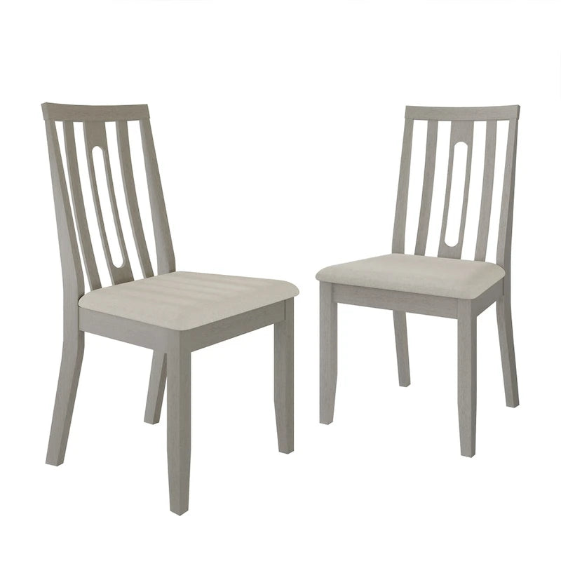 CraftPorch Contemporary Wooden Dining Chairs (Set of 2) - N/A 23