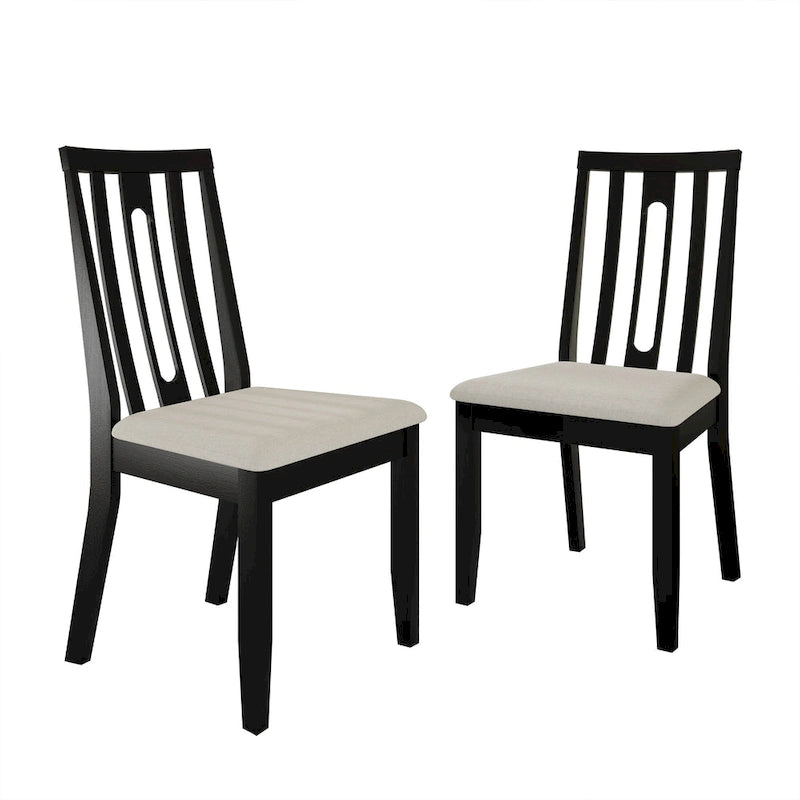 CraftPorch Contemporary Wooden Dining Chairs (Set of 2) - N/A 26