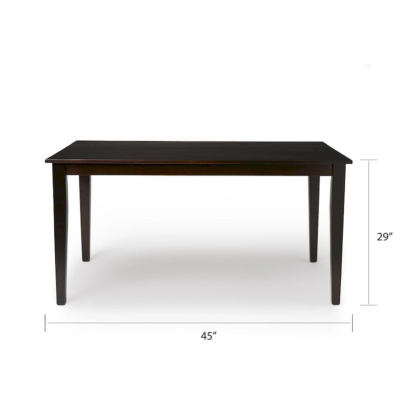 Simple Living Shaker Dining Table 8