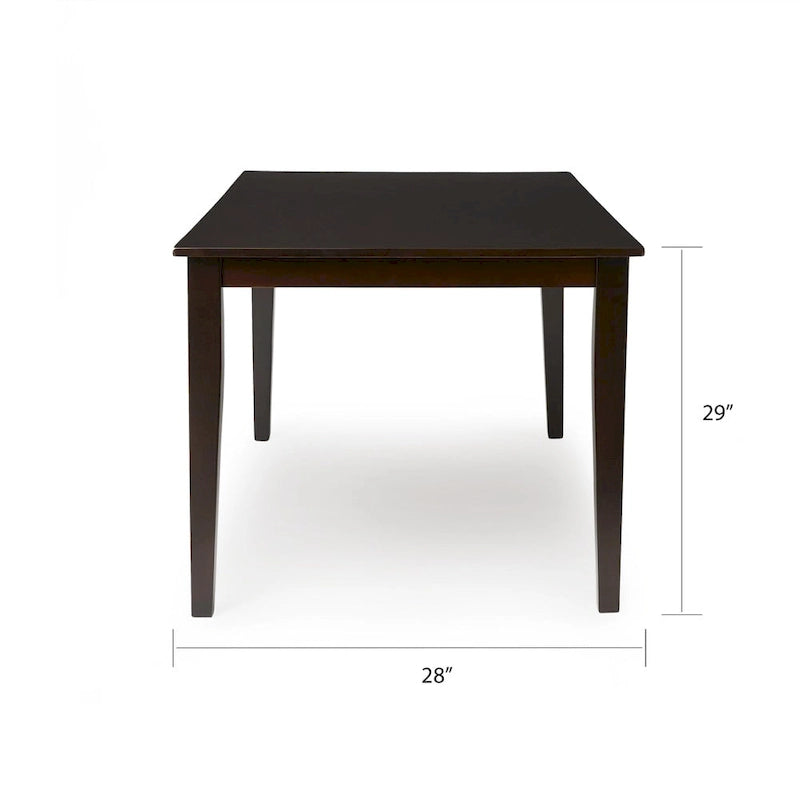 Simple Living Shaker Dining Table 12