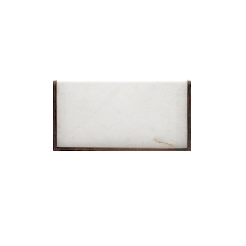 Spence Wooden Bar Cabinet with Marble Top 26