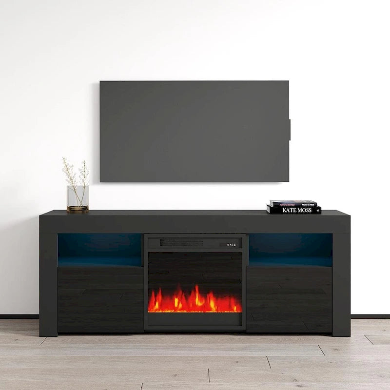 Copper Grove Qorasuv 58-inch Electric Fireplace TV Console 23