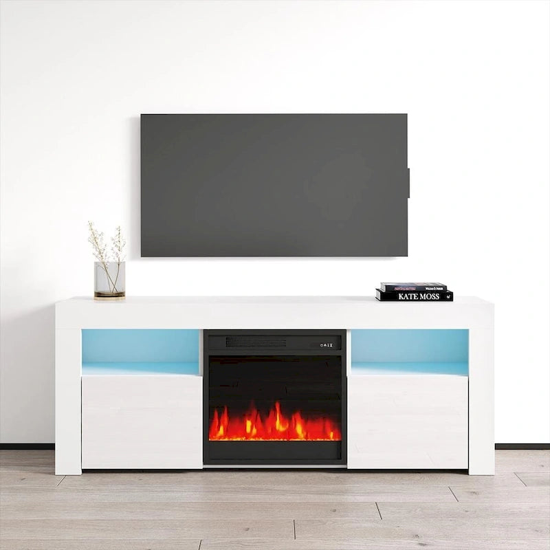 Copper Grove Qorasuv 58-inch Electric Fireplace TV Console 3