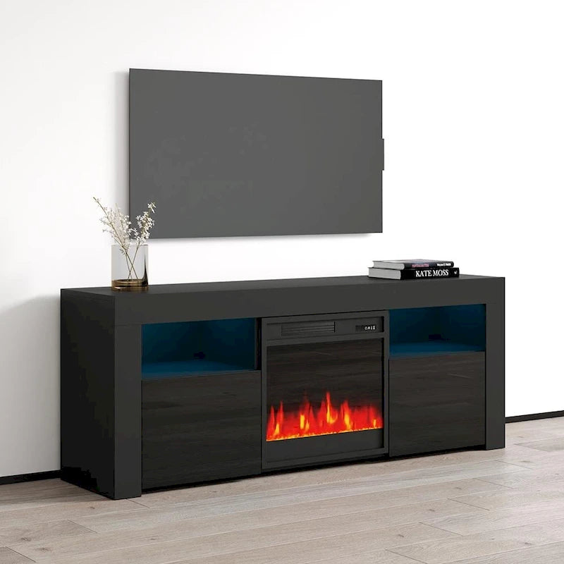 Copper Grove Qorasuv 58-inch Electric Fireplace TV Console 5