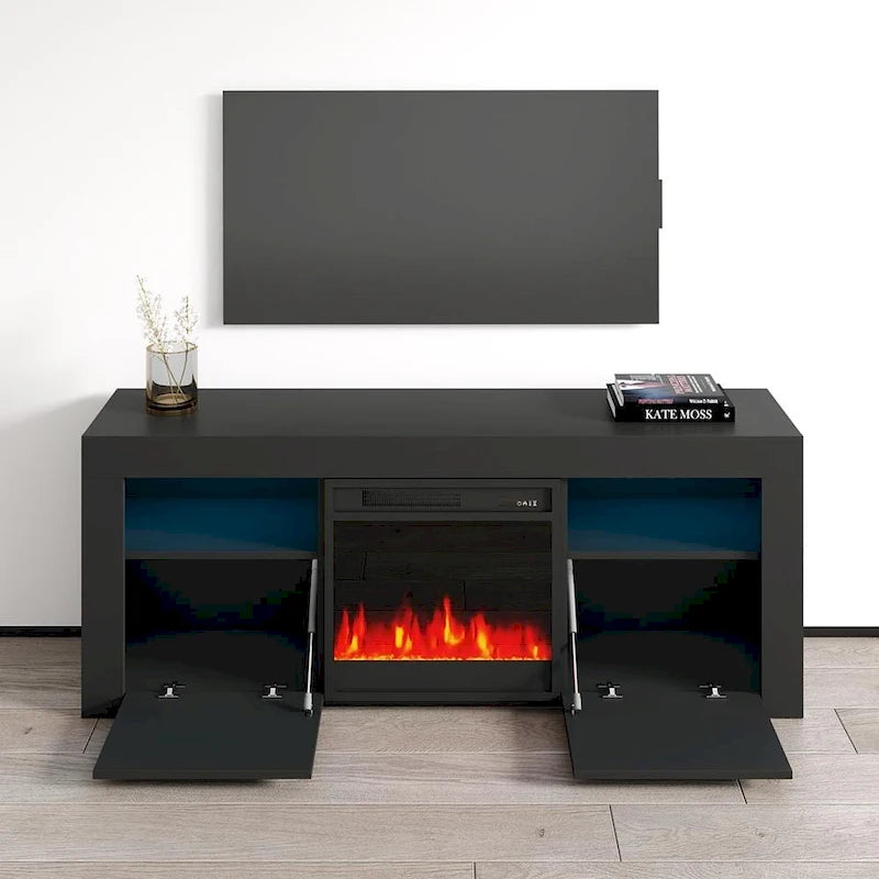 Copper Grove Qorasuv 58-inch Electric Fireplace TV Console 7