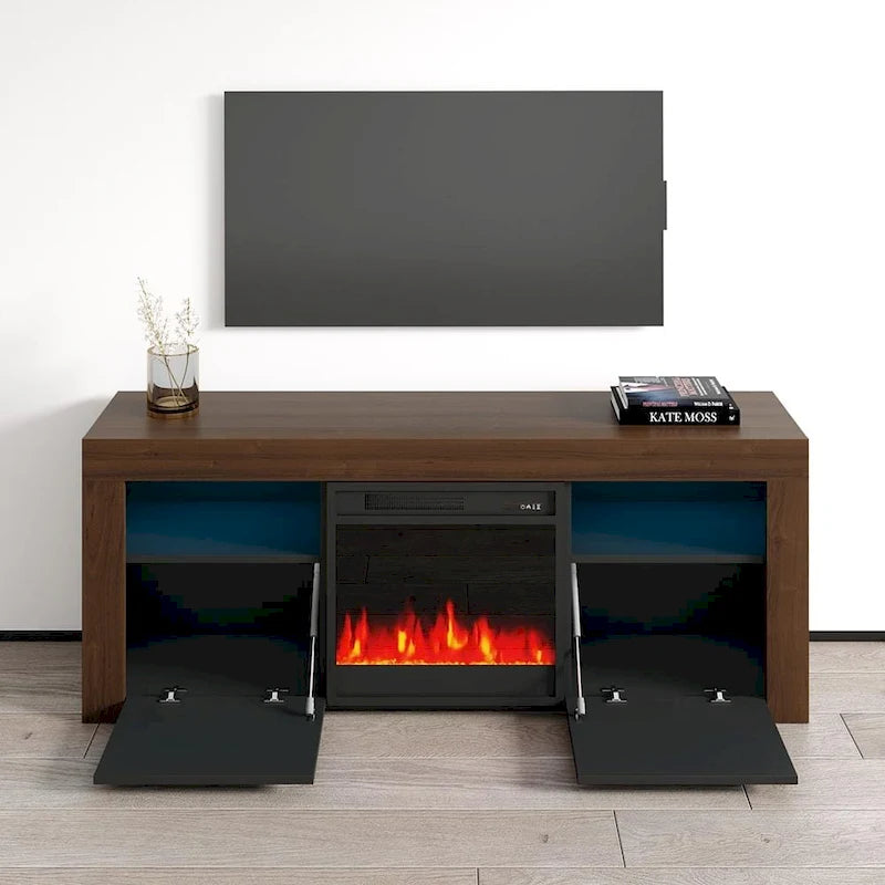 Copper Grove Qorasuv 58-inch Electric Fireplace TV Console 12