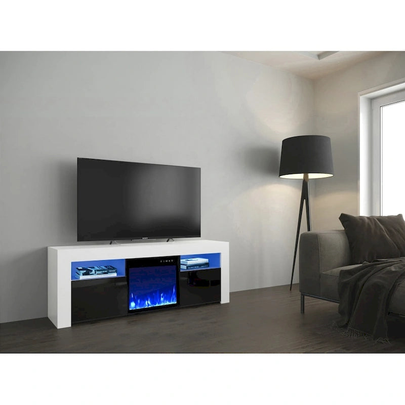 Copper Grove Qorasuv 58-inch Electric Fireplace TV Console 20