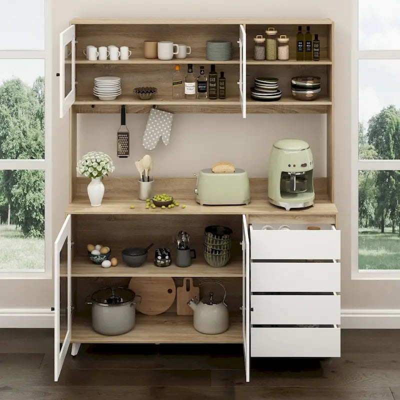 Sideboard Wine Cabinet Tea Cabinet Kitchen Cupboard Buffets Sideboards 11